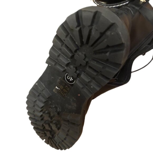 Brand Carvela Boot Sz.40..MADE IN INDIA Blk.Leather - Picture 4 of 13